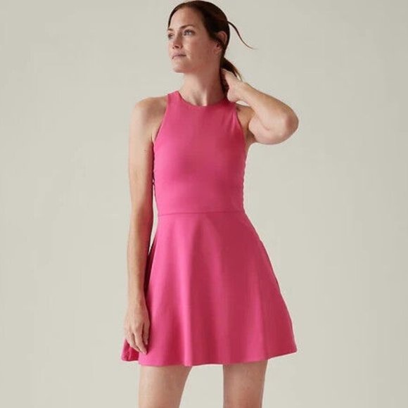 Athleta Conscious Dress in Salvia Pink, Size XL - Picture 3 of 14